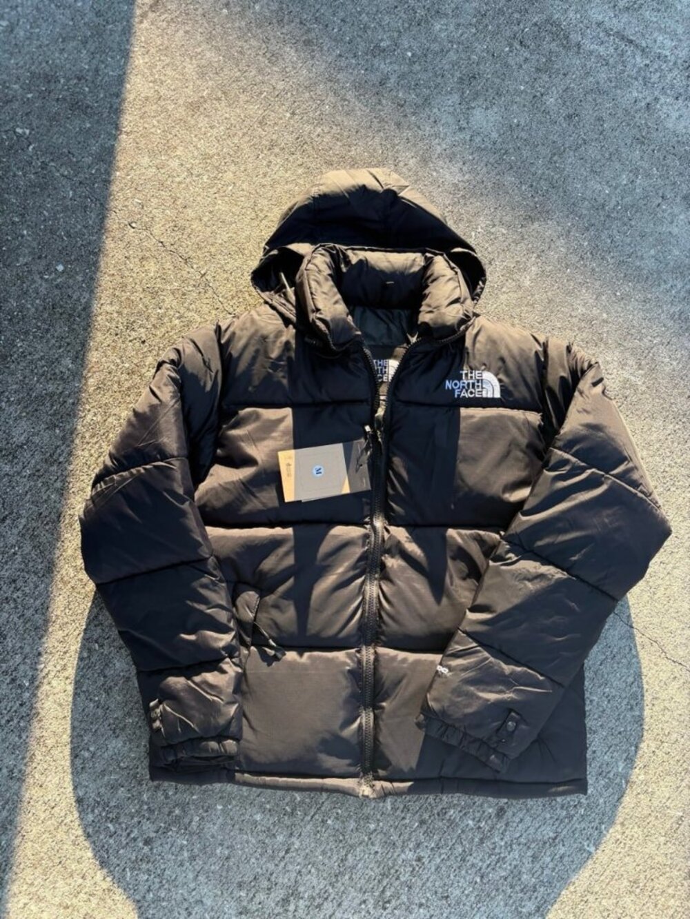 The North Face 1996 Retro Nuptse Hooded Puffer Jacket Black